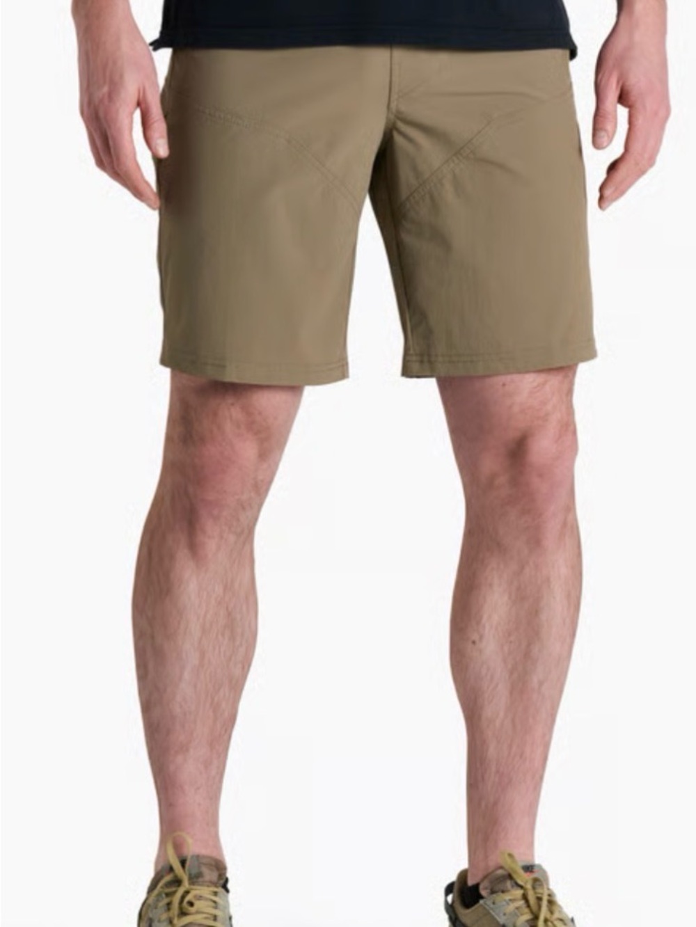 Kuhl shorts. Men's Lightweight Stretch Shorts in Dark Khaki. Small.
